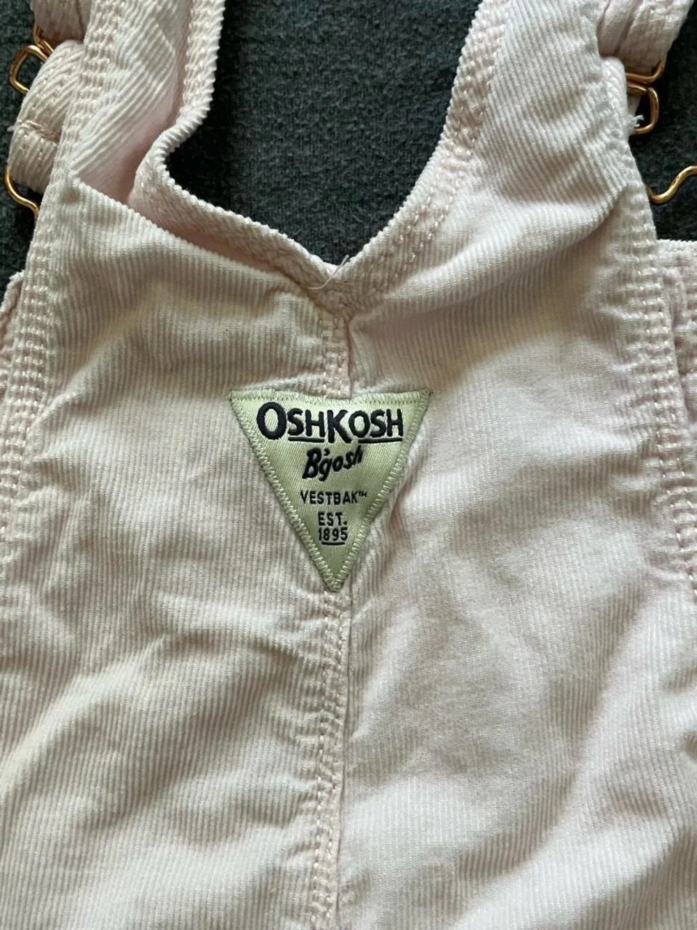 OshKosh B'gosh pink toddler overalls